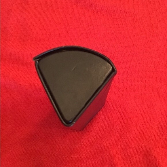 FENDI Eyeglass Asymmetrical Twist Case Black & Brown New - Picture 3 of 5